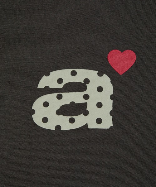aeae tシャツ DOT SMALL LETTER TEE レディース メンズ : ZOZOTOWN