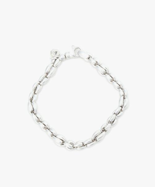 ■agnes b.■\"Iconic\"シルバーチェーンブレスレット/送料込 agnes b.｜H925 チェーン ブレスレット 