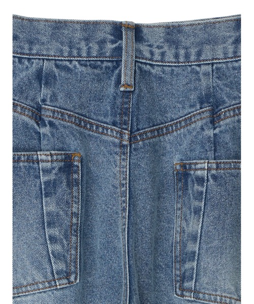 Ameri（アメリ） パンツ SENSU DETAIL DENIM PANTS レディース