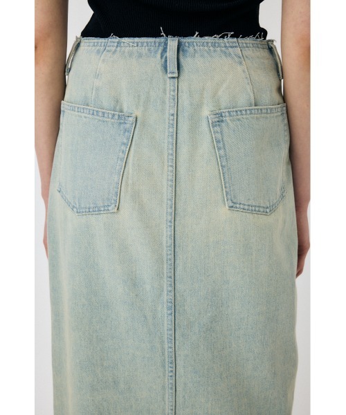MOUSSY（マウジー） スカート 夏 DENIM MAXI PENCIL スカート