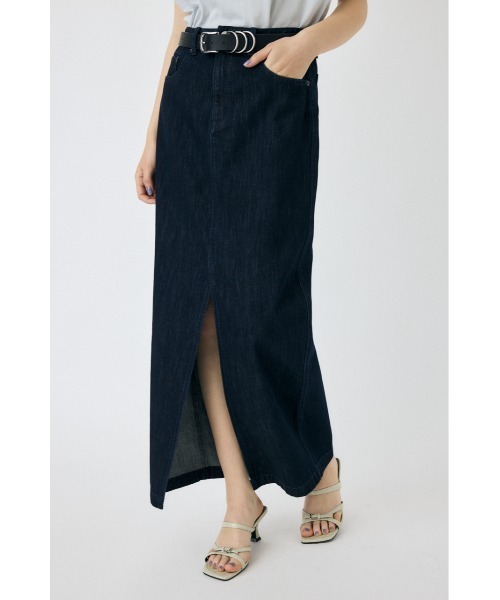 MOUSSY（マウジー） スカート 夏 DENIM MAXI PENCIL スカート