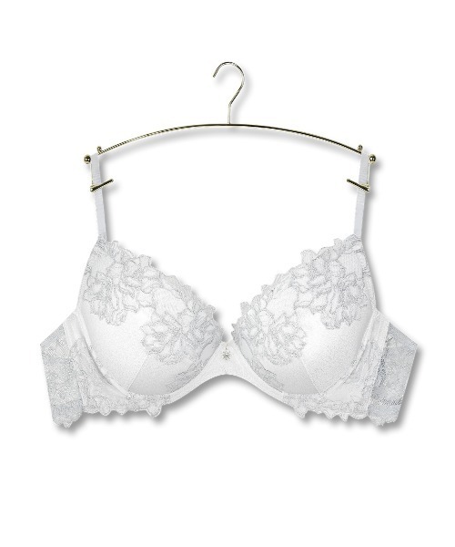 Ravijour★極厚パットデコルテブラショーツ★ラメレースパンツ下着★ガーター RAVIJOUR/ラヴィジュール】バラード グラマーアップ ブラ