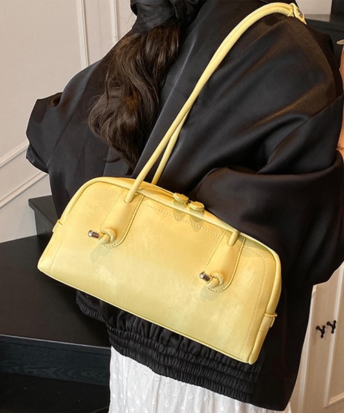 ボストンバッグ HOOK for girls クロスジップデザイン スリム