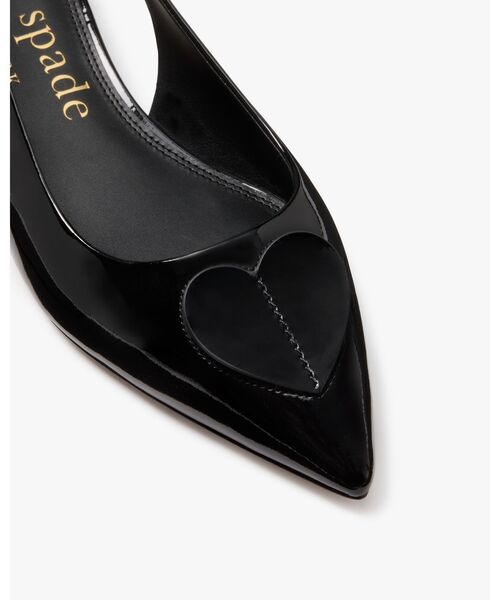 kate spade NEW YORK シューズ ラヴァー パテント スリング