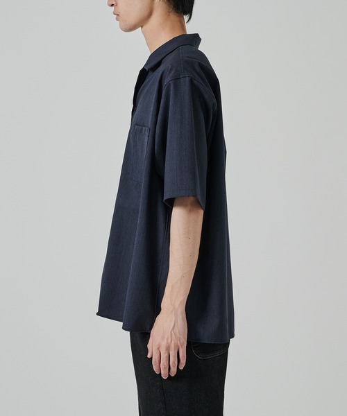 markaware シャツ 「MARKAWARE/marka」ウールトロピカルメランジ