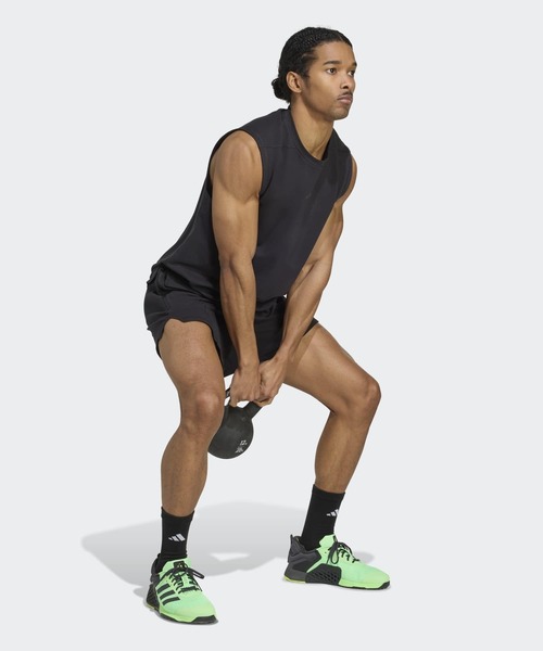 adidas（アディダス） タンクトップ D4T X ノースリーブTシャツ