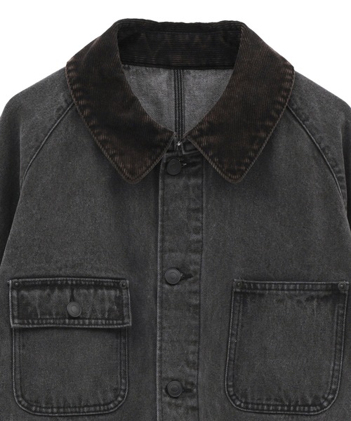 FUSE（フューズ） ブルゾン アウター デニムカバーオールジャケット