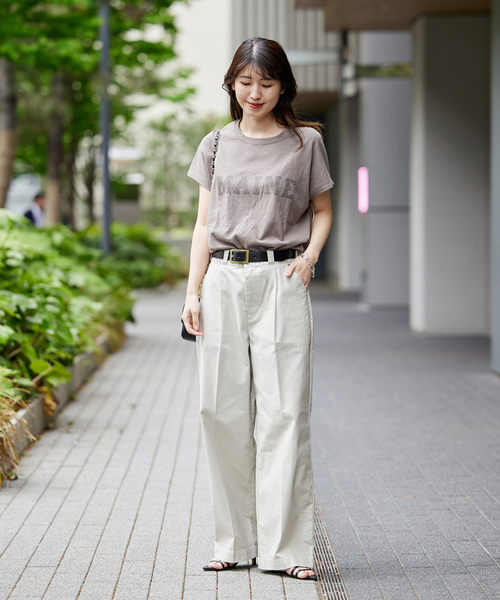 【極美品】JOURNAL STANDARD　ベージュ テーパードパンツ JOURNAL STANDARD 「JOURNAL STANDARD」 パンツ 36 ベージュ