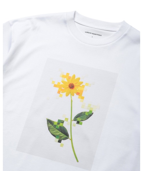uniform experiment tシャツ YUNI YOSHIDA: FLOWER S/S TEE メンズ 