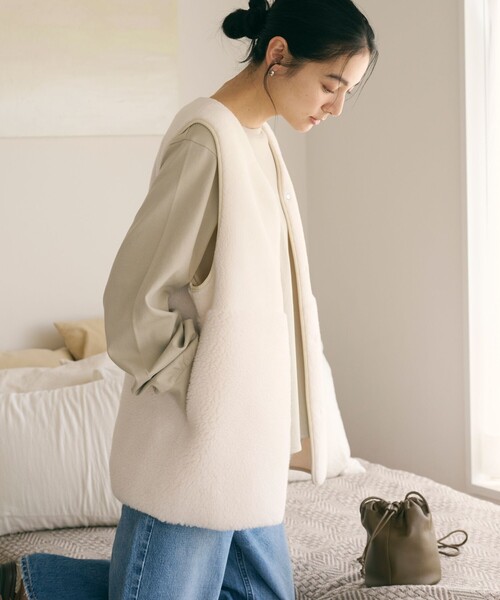 BEAUTY＆YOUTH UNITED ARROWS コート アウター 「WEB限定」ボア