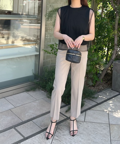 「Futier land」 ノースリーブトップス LARGE ホワイト レディース_画像5