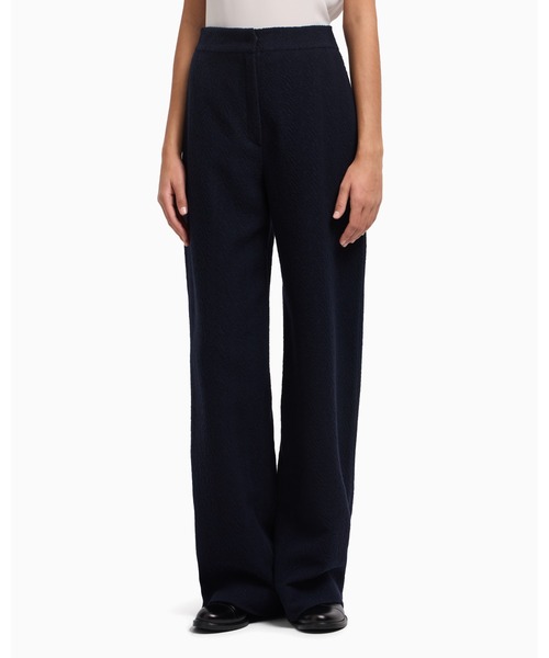 EMPORIO ARMANI パンツ 「エンポリオ アルマーニ」Icon ワイドレッグ