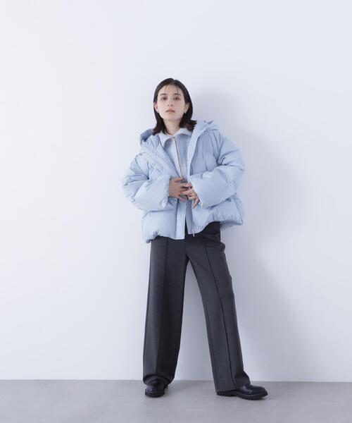 PINO 極美品　ナチュラルビューティーベーシック　ダウンコート　M 楽天市場】ミドルダウンコート 24AW NATURAL BEAUTY BASIC ナチュラル