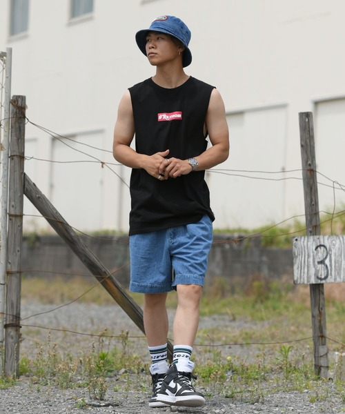 「#Re:room」 ノースリーブトップス SMALL ベージュ メンズ_画像5