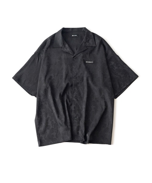 「Subciety」 半袖シャツ MEDIUM ブラック メンズ_画像4