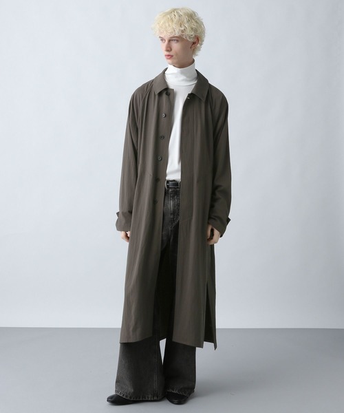 HARE 切り替えトレンチコート スタンドカラー HARE（ハレ） トレンチコート コート サイコウチクトレンチコート(HARE