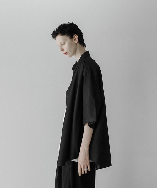 「remer」 半袖シャツ SMALL ブラック メンズ_画像2