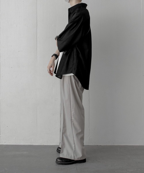 「remer」 半袖シャツ SMALL ブラック メンズ_画像5