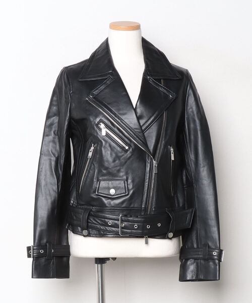 希少なグレースコンチネンタルライダース美品size36 GRACE CONTINENTAL（グレースコンチネンタル） ライダースジャケット