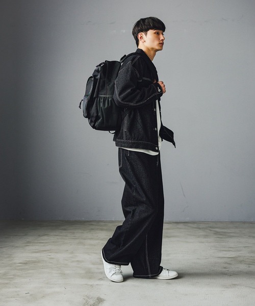 LAKOLE（ラコレ） ワイドパンツ ジーンズ 「セットアップ可」Dカン