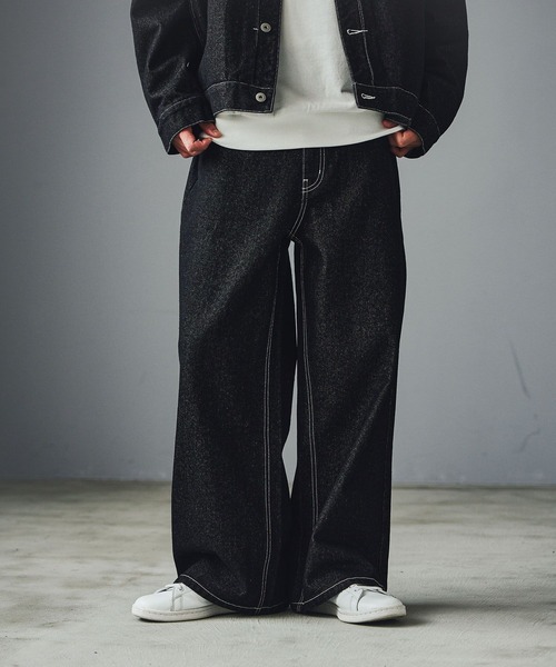 LAKOLE（ラコレ） ジーンズ 「セットアップ可」Dカンデニムパンツ