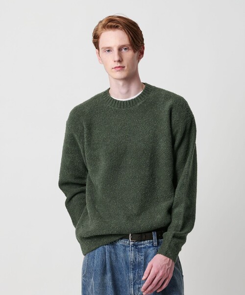 BEAUTY＆YOUTH UNITED ARROWS セーター ニット クリンプ コットン