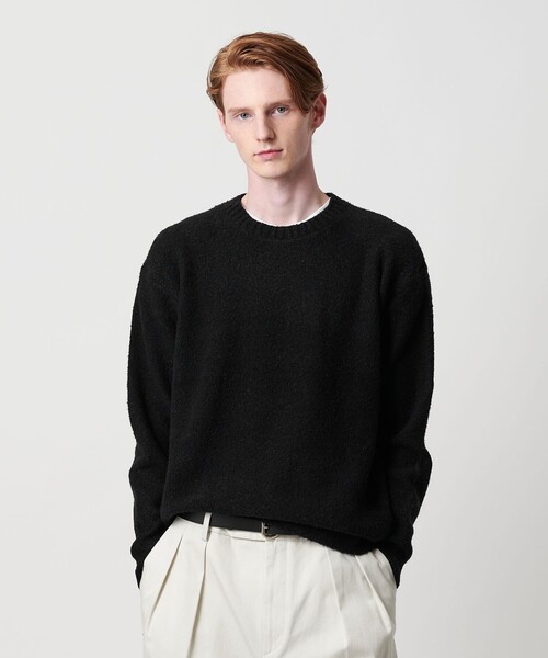 BEAUTY＆YOUTH UNITED ARROWS セーター ニット クリンプ コットン