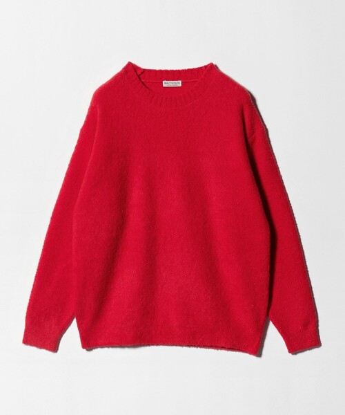 BEAUTY&YOUTH クルーネックニットセーター BEAUTY＆YOUTH UNITED ARROWS セーター ニット クリンプ コットン