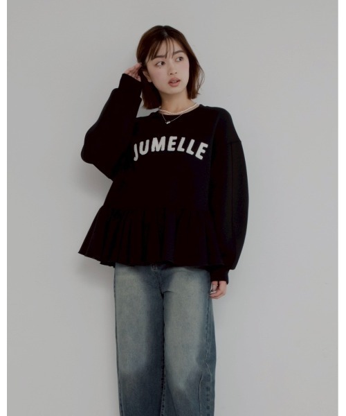 【シュエ】スウェットのみ JUMELLE（ジュメロ） トレーナー スウェット 「売り上げ枚数2500枚突破