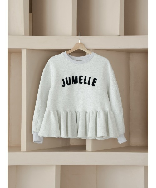 トレーナー スウェット 「売り上げ枚数2500枚突破」jm peplum sweat レディース