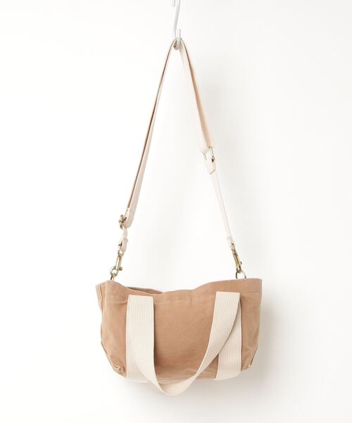 「BED&BREAKFAST」 ワンポイント2WAYバッグ - ベージュ レディース_画像2