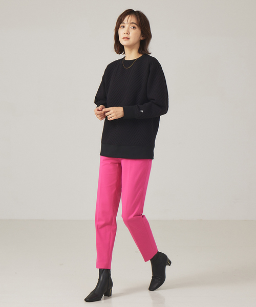 「qualite」 スラックス 32 ピンク レディース_画像2