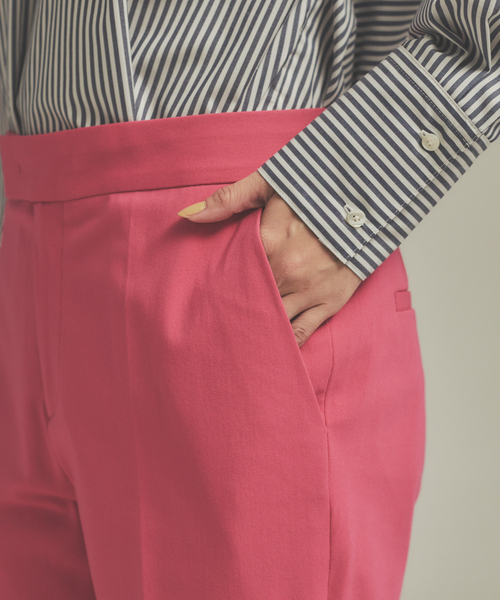 「qualite」 スラックス 32 ピンク レディース_画像8