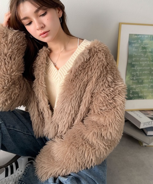 classicalelf（クラシカルエルフ） ノーカラーコート コート 「AYA