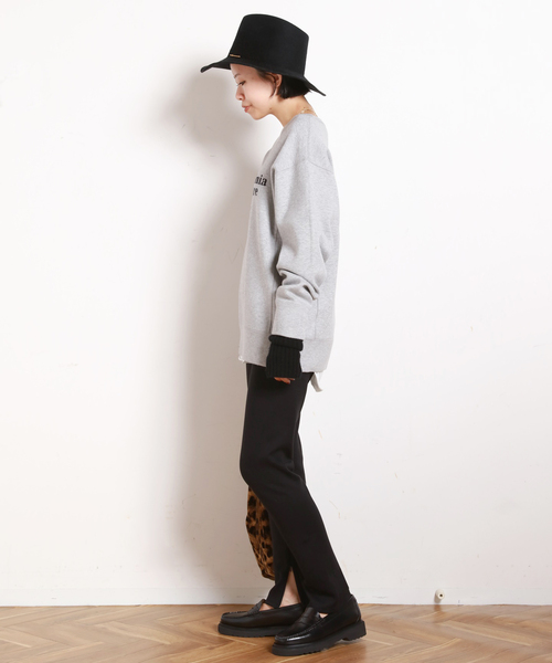 EVERYDAY I LIKE. パンツ * Warm Zip Leggings Pants レディース