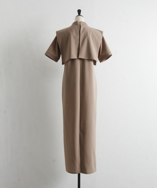 「tocco closet」 半袖ワンピース M ブラック レディース_画像5