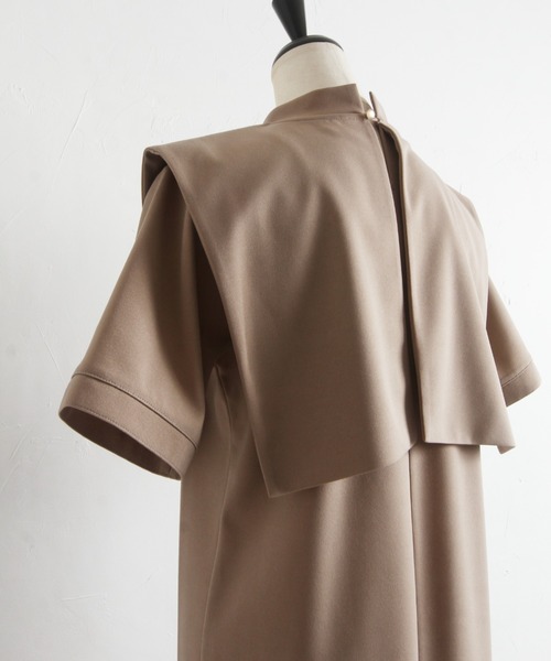 「tocco closet」 半袖ワンピース M ブラック レディース_画像7