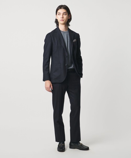 新品　UNITED ARROWS セットアップ　ストレッチ　S　 3シーズン ツイル ノープリーツ スラックスCOMFORT EASY‐MODEL 2WAY