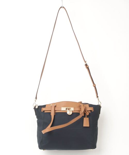 MICHAEL KORS 2way バッグ MICHAEL KORS（マイケルコース） 2WAYバッグ - ネイビー レディース