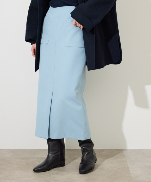 SLOBE IENA（スローブイエナ） スカート ダブルクロスタイトスカート