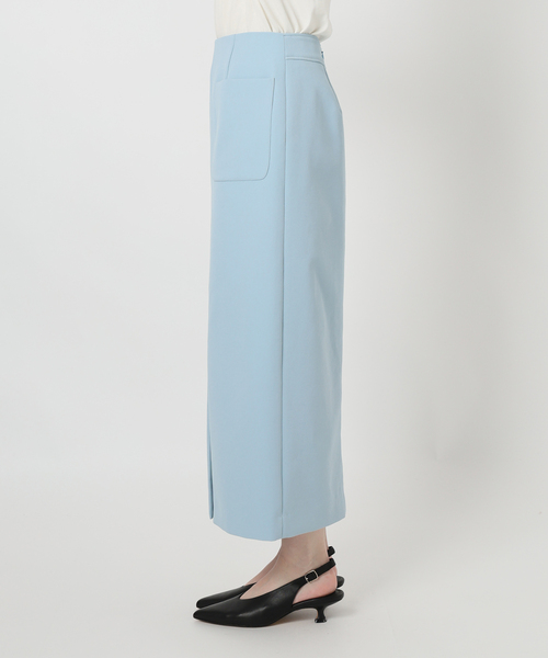 スローブイエナ　ダブルクロスタイトスカート38 ダブルクロスタイトスカート（その他スカート）｜SLOBE IENA（スローブ