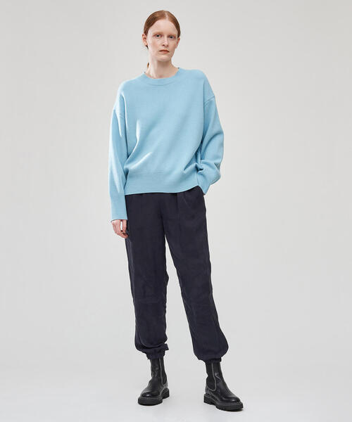 「GALERIE VIE」 長袖ニット FREE グレー レディース_画像4