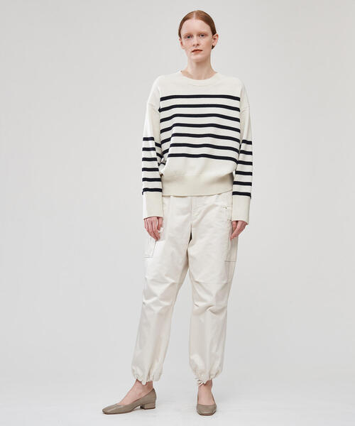 「GALERIE VIE」 長袖ニット FREE グレー レディース_画像5