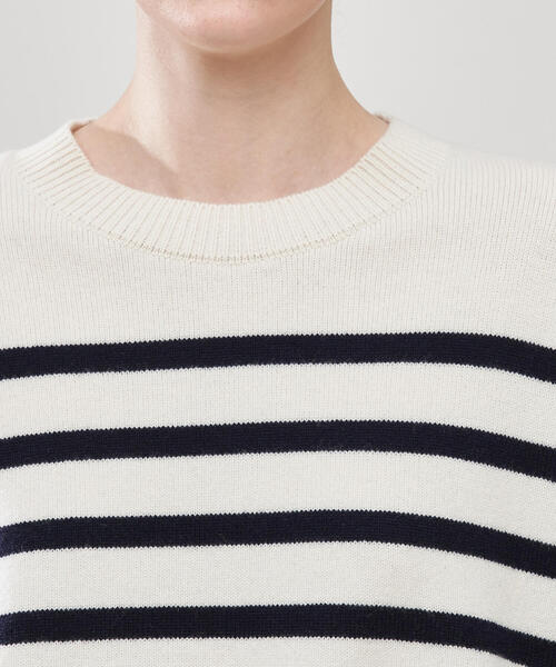 「GALERIE VIE」 長袖ニット FREE グレー レディース_画像9