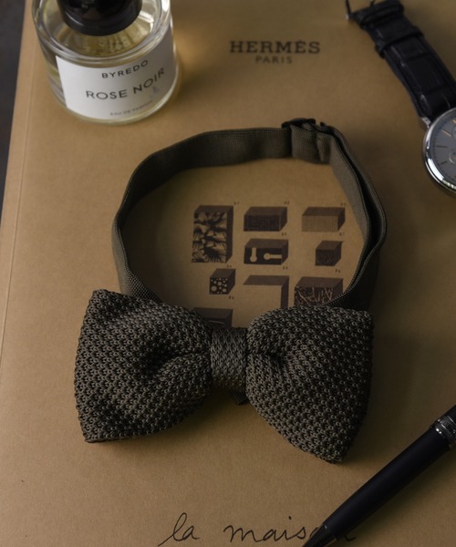 「CALIFORNIA OUTFITTERS」 蝶ネクタイ ONE SIZE ブラウン メンズ_画像3