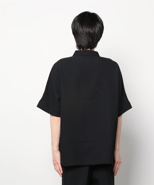 「UNITED ARROWS & SONS」 半袖ポロシャツ S ダークグレー メンズ_画像3
