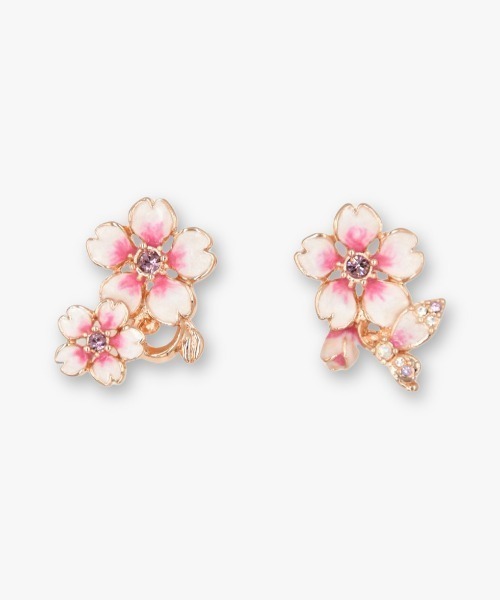 ピアス 桜モチーフ ピアス レディースの画像