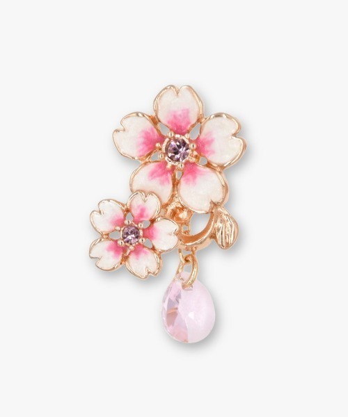 ピアス 桜モチーフ ピアス レディースの画像