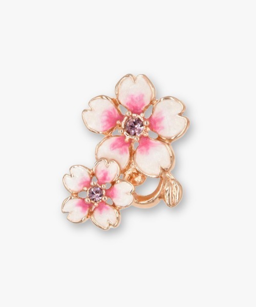 ピアス 桜モチーフ ピアス レディースの画像