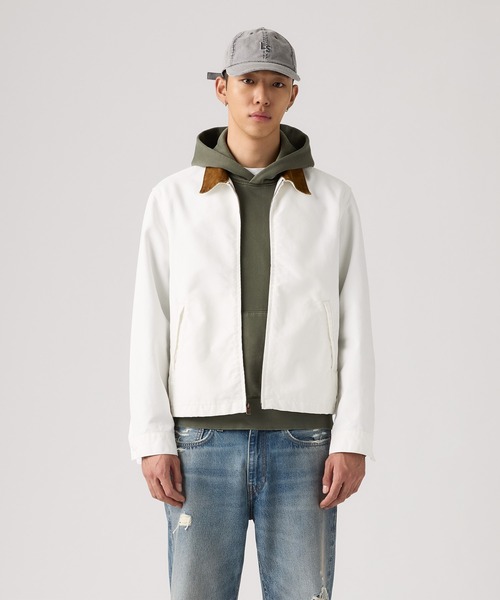 リーバイス Levi's ホワイトデニムジャケット Gジャン メンズ Levi's リーバイス ホワイトデニムジャケット メンズM 古着 トラッカー